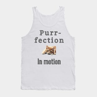 Purr-fection in motion Tank Top